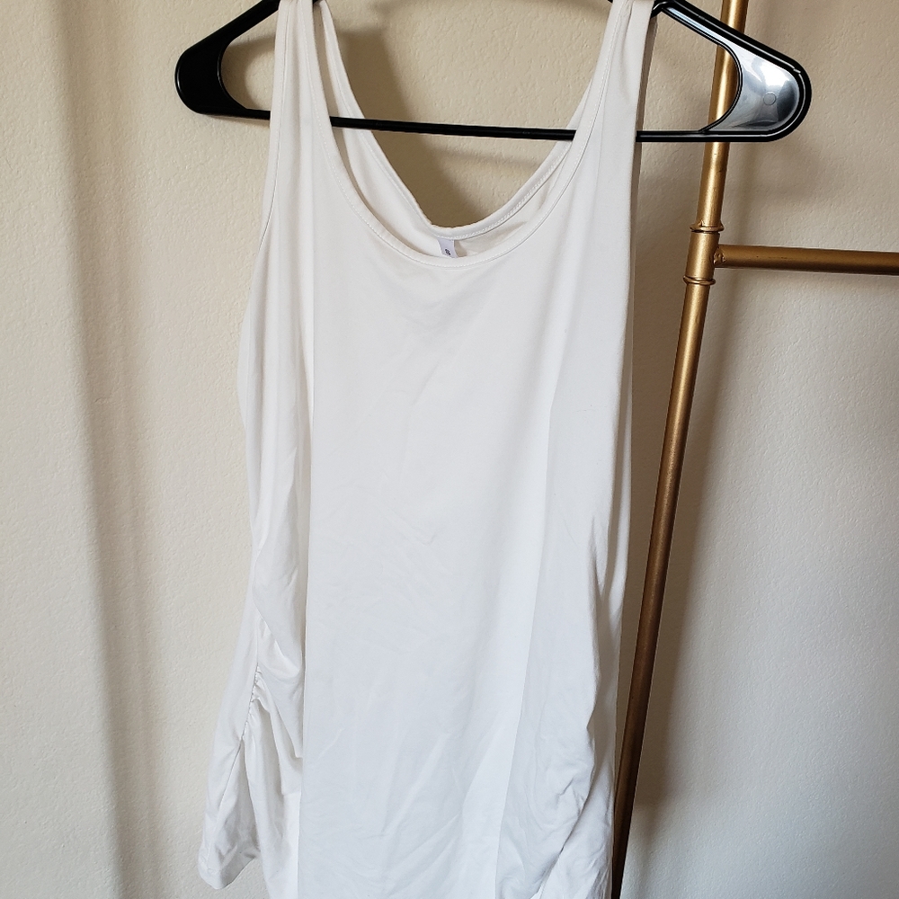 Size Small White Maternity Tank Top